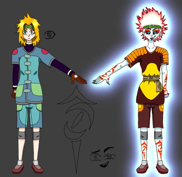 Ideia de design de personagem original 2