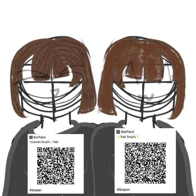 New custom brushes (hair)