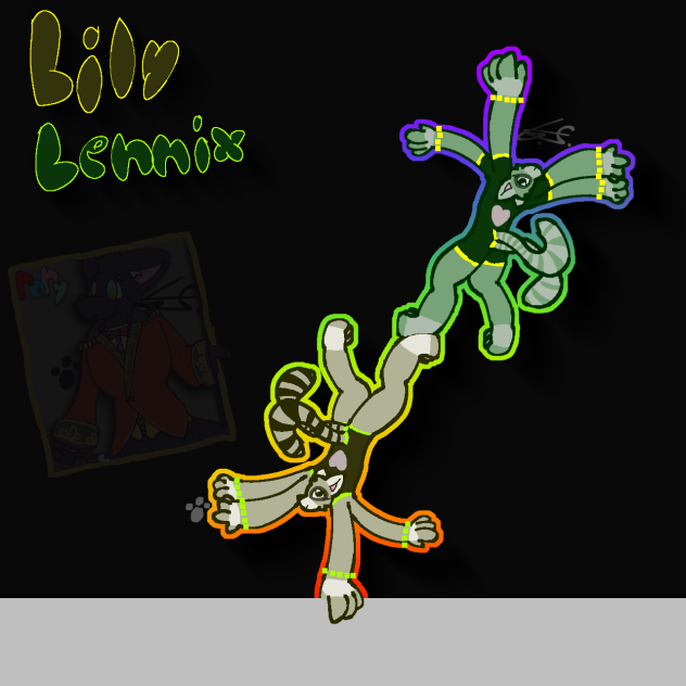 Lily and Lennix Lemur