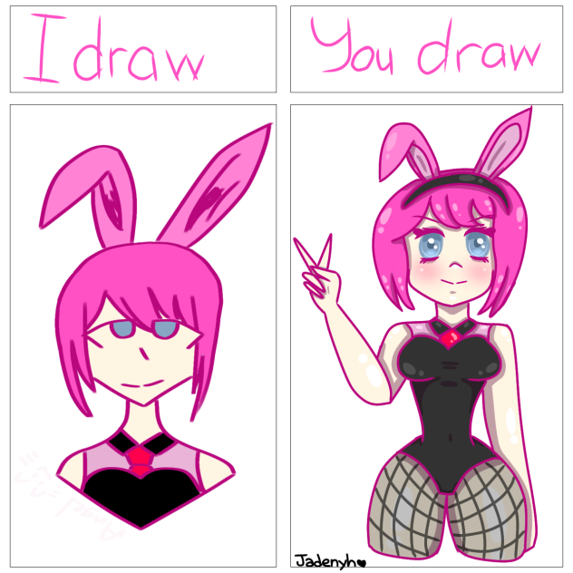 I draw you draw with Angel