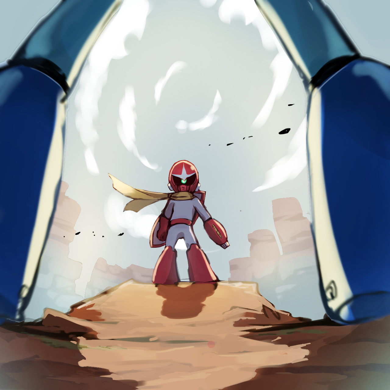 ロックマンvsブレイクマン - ibisPaint