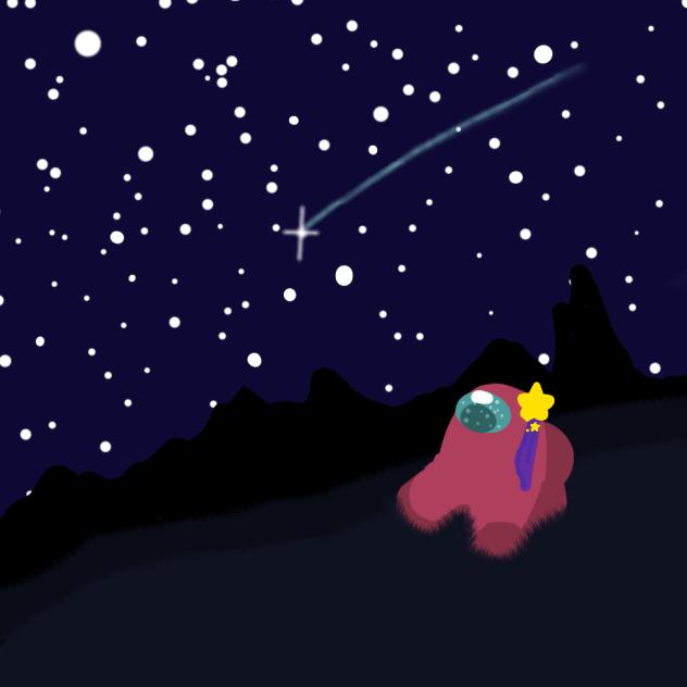 星空描いてみたかった