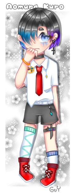 Aomura Kuro [Fanart]
