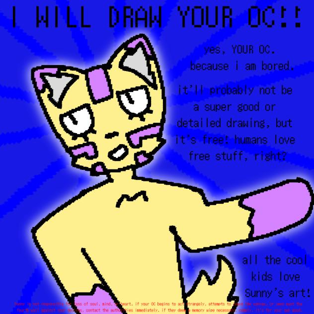 FREE OC ART!!