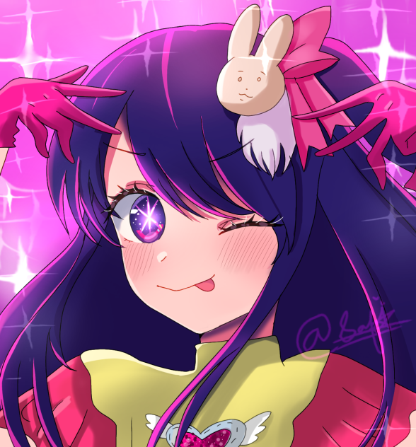 Hoshino Ai in my ver.