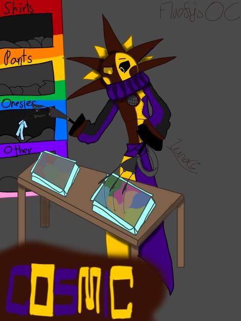 Cosmic ( Floofy's OC) Teaser Cover