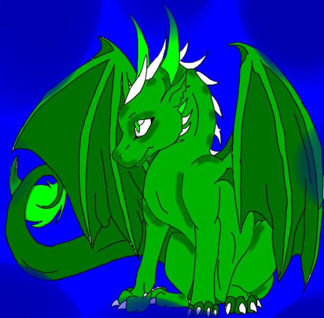 Luna as a Dragon