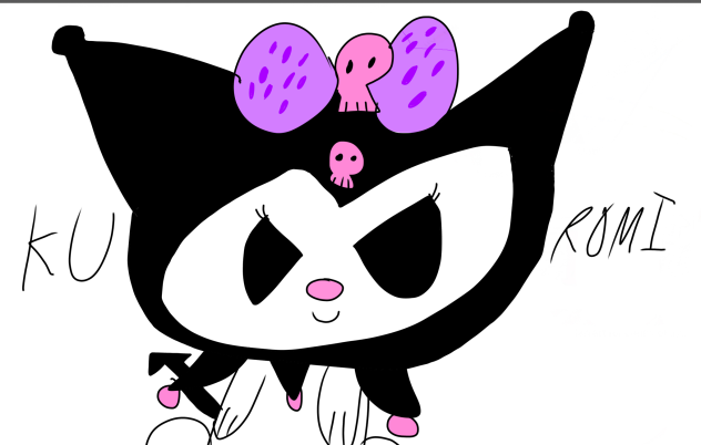 Kuromi - demon cat (read description)