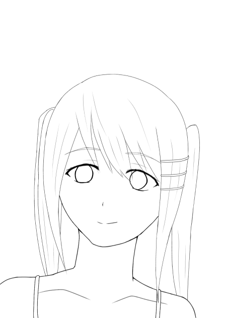 線画 オリキャラ 3