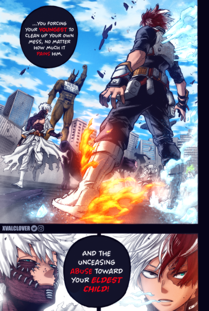 Dabi vs Shoto