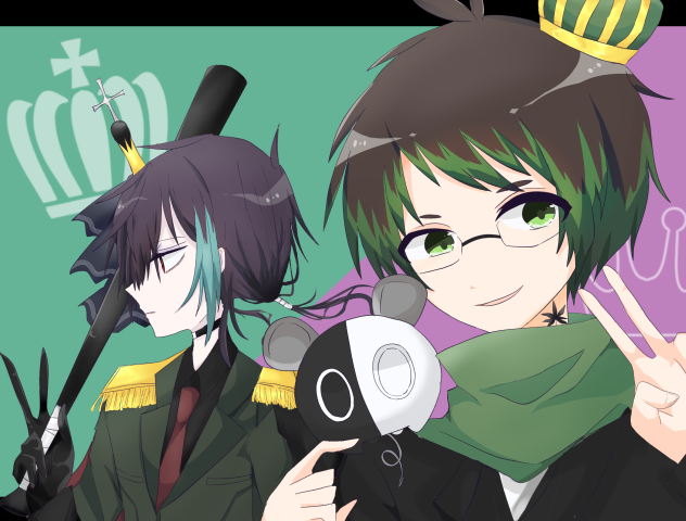 創作 年賀状絵