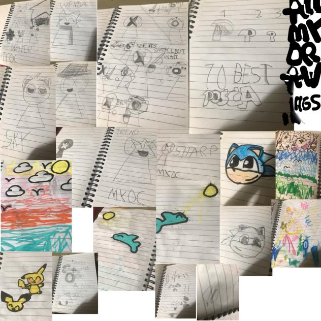 All my drawings in my book