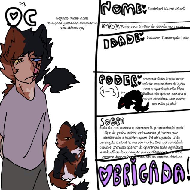 Oc para Gatos e Humanos