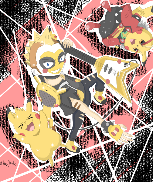 ジミー&トンガリ&HRピカチュウ