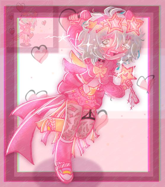 Drawing My Gacha Chars. Day 1