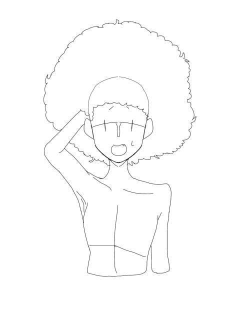 実験失敗アフロ