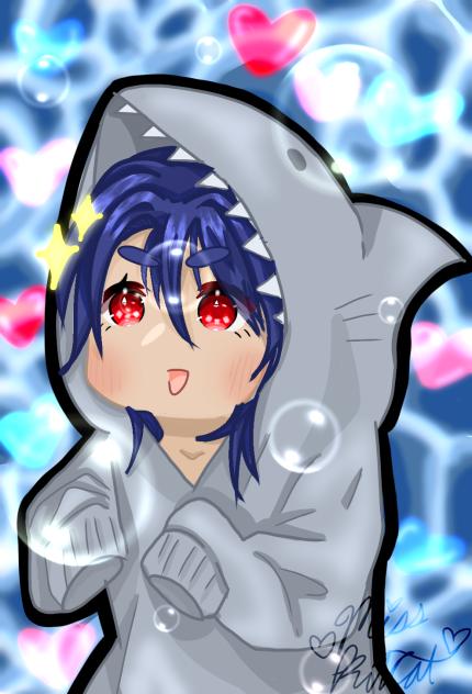 Chibi Shark Hoodie