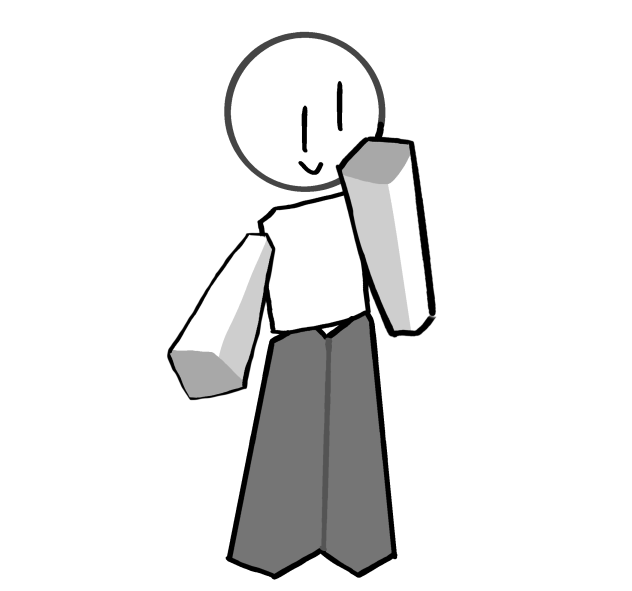 small sketch for Roblox art