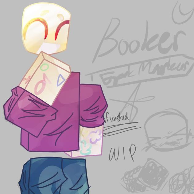 Booker from drawnout wip