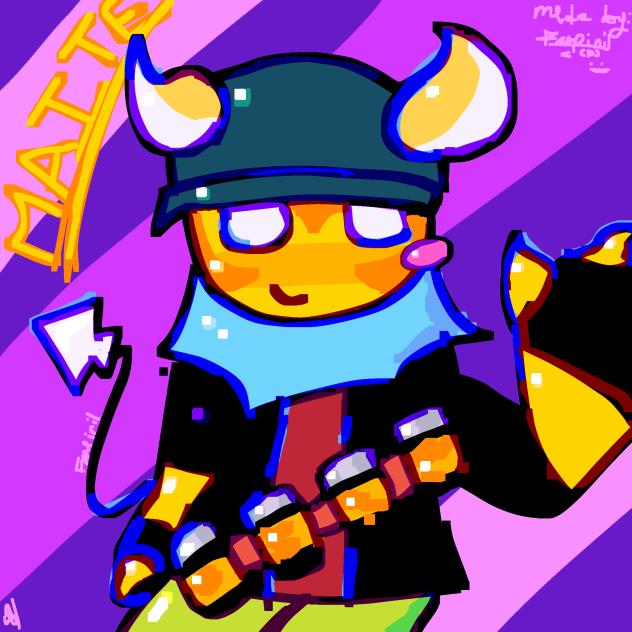 my silly maitux doodle! o.o