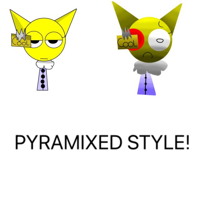 Layla in pyramixed style horror&original