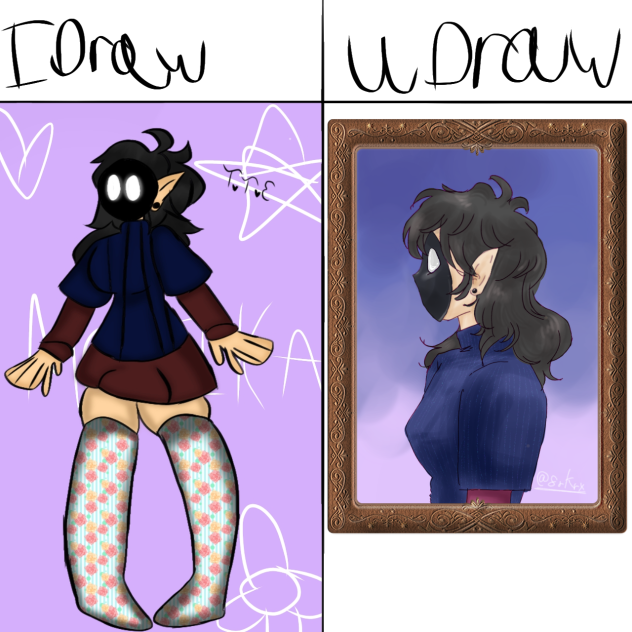 I draw, U draw with T.T.E