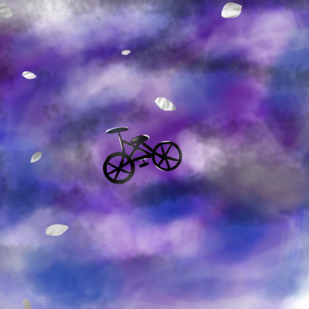 空飛ぶ自転車