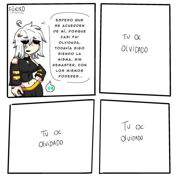 tu oc olvidado