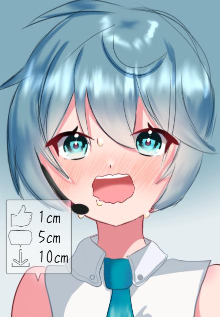 1いいねで髪が1㎝伸びる初音ミク