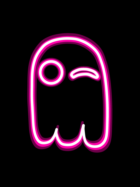 Neon ghosty