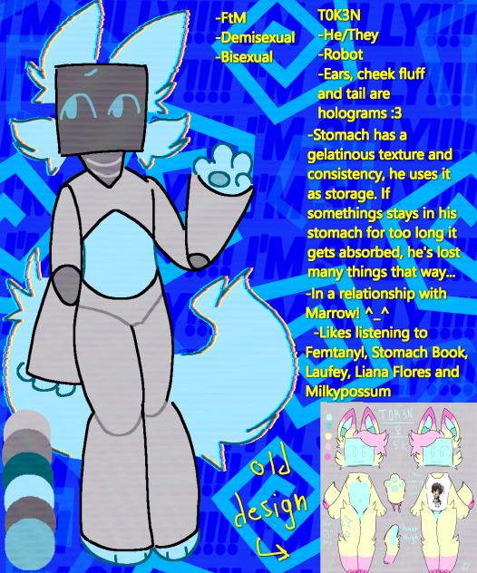 Proper T0K3N ref sheet