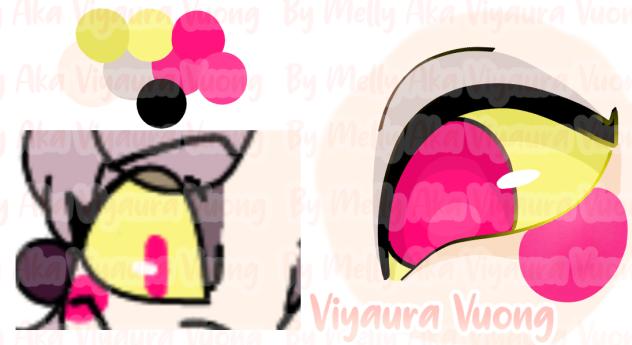 I love drawing eyes 🩷💛