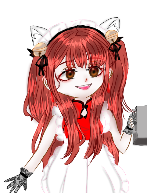 猫耳メイドチャイナーガール