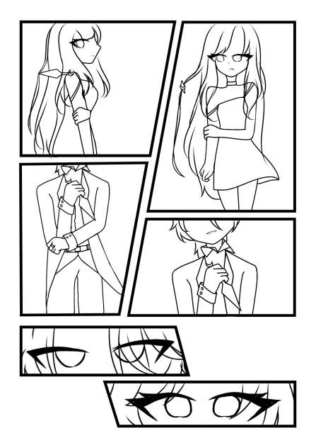 color a comic(it's transparent^^)