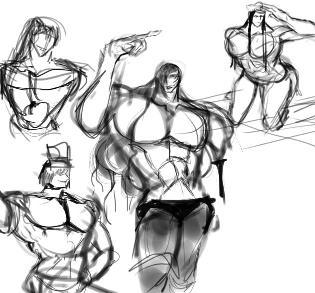 Practice sketches