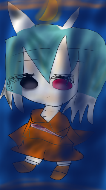 狐の男の子  暴走