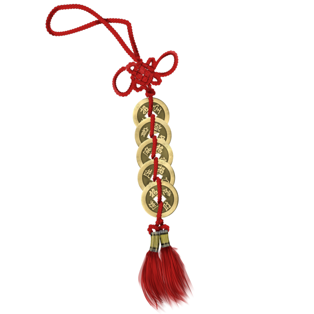 Fengshui lucky coin in series