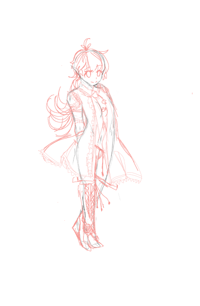 fanart for just my art (sketch)