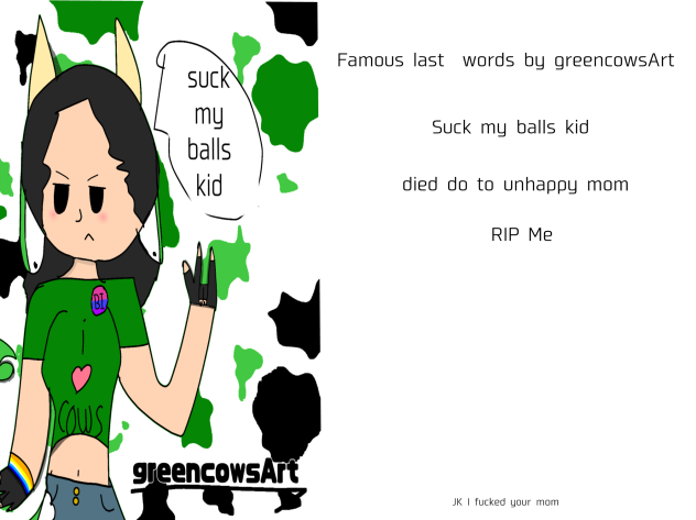 Rip greencowsArt