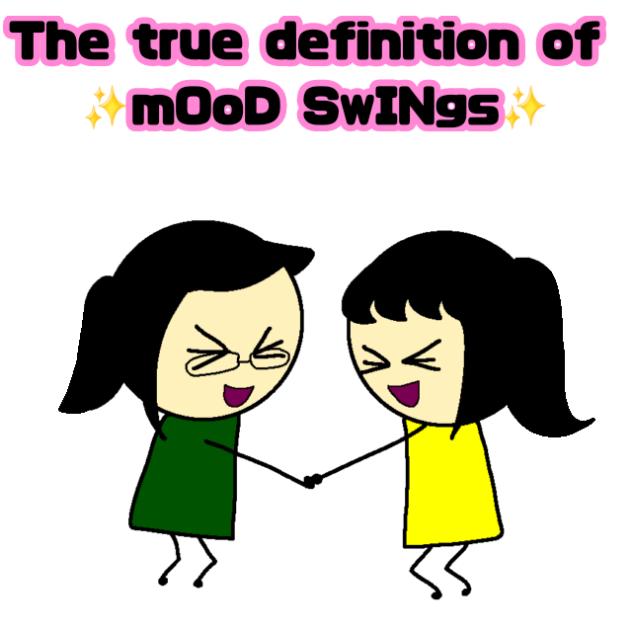 Definition of mood swings
