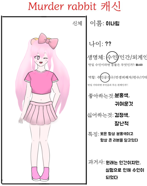 murder rabbit 캐신 제출! - ibisPaint