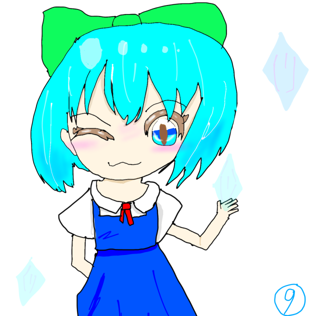 ⑨チルノ