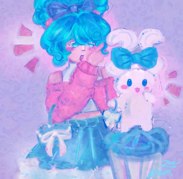 Miku & cinnamoroll!!