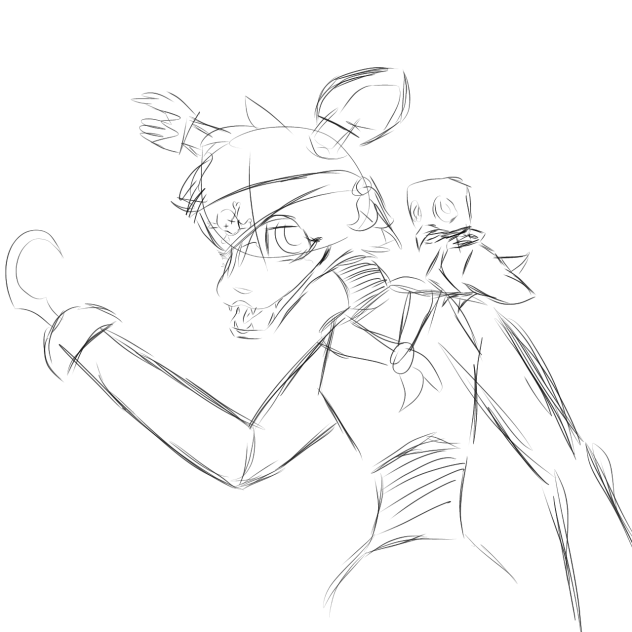 If Toy Foxy would be pirate themed WIP