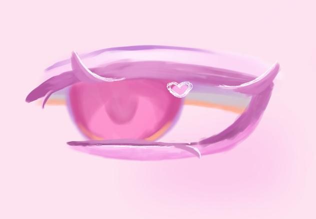 トレス素材にメイクしてみた