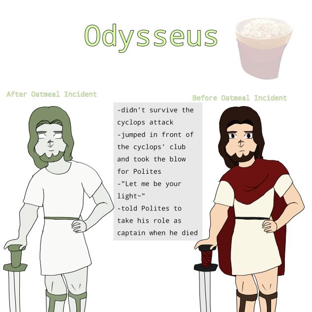 Oatmea- I MEAN ODYSSEUS