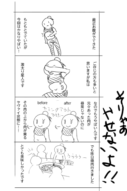 ダイエット～最近の肉事情～