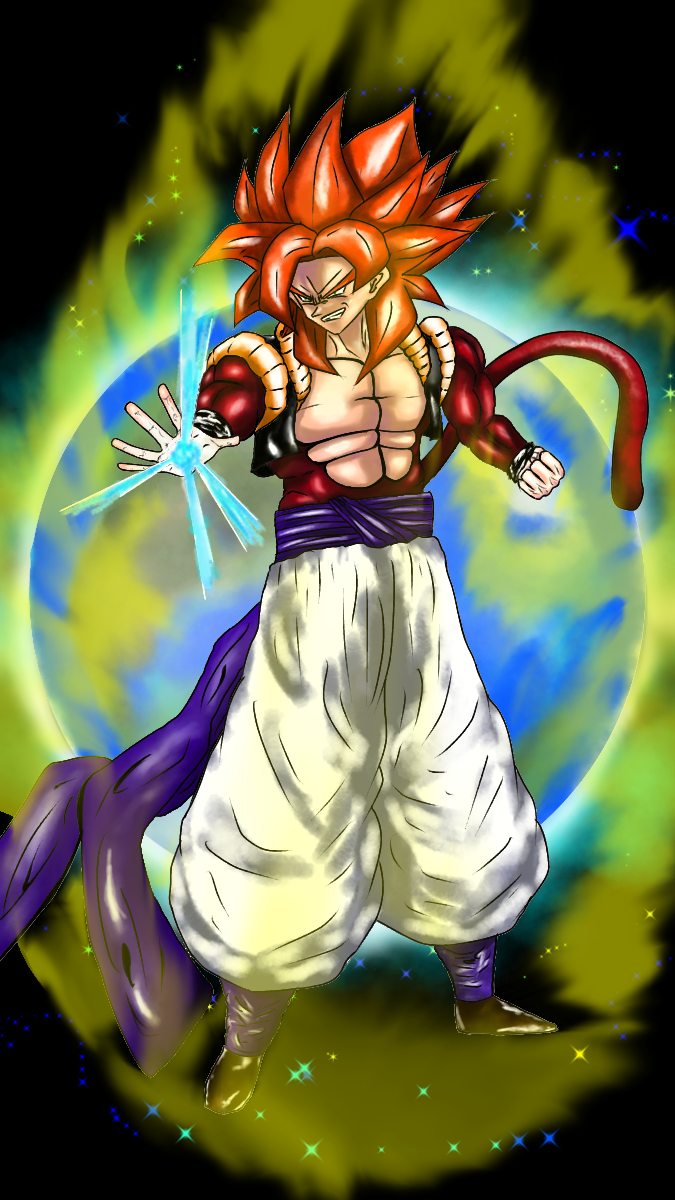 ゴジータ4 Ibispaint