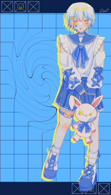 💙😝🐰💙