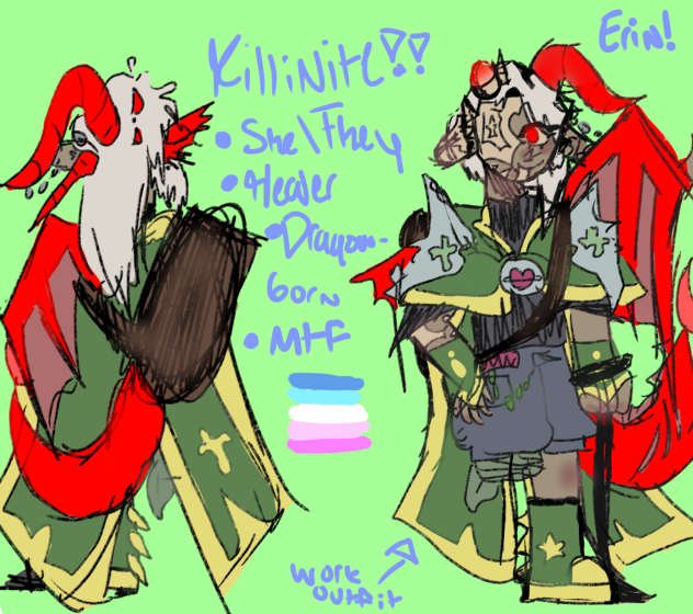 Killinite ref sheet